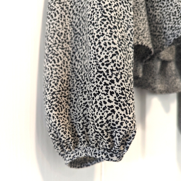 Sienna Sky Blouse Beige/Black XS - Picture 2 of 4